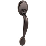Kwikset 898DA-11P Dakota Handle Only; No Deadbolt with RCAL Latch and RCS Strike - Venetian Bronze