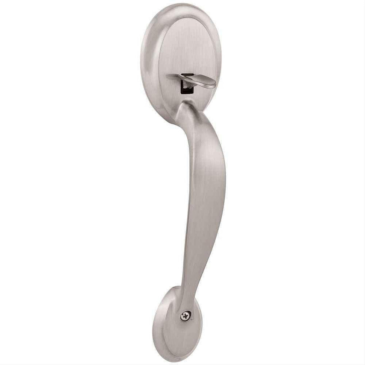Kwikset 898DA-15-1 Dakota Handle Only; No Deadbolt with RCAL Latch and RCS Strike Satin Nickel
