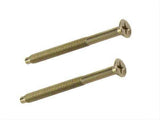 Kwikset 89933-004 Signature Lever Thick Door Screw Pack - Satin Brass