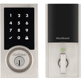 Kwikset 918CNTZW700-15S Contemporary Home Connect Touchscreen Deadbolt - Satin Nickel