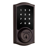 Kwikset 918TRLZW700-11PS Traditional Home Connect Touchscreen Smart Lock Deadbolt with Z-Wave 700 and SmartKey - Venetian Bronze