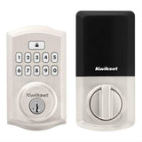 Kwikset 9260TRL-15S SmartCode Electronic Deadbolt with SmartKey Satin Nickel