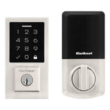 Kwikset 9270CNT-15S SmartCode Electronic Deadbolt with SmartKey Satin Nickel