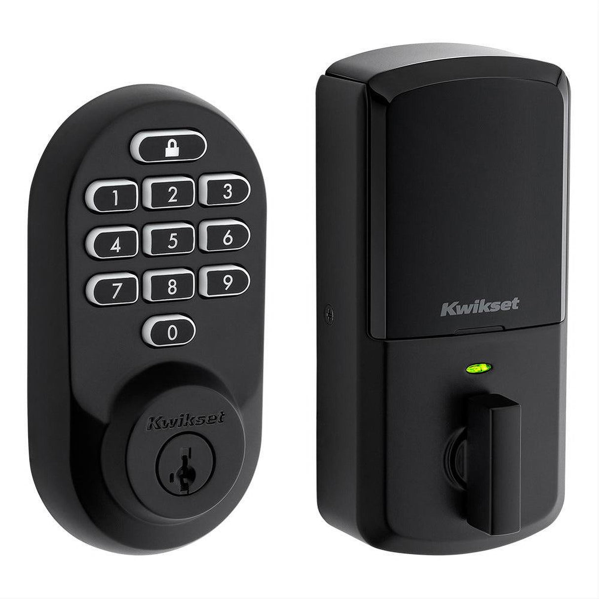 Kwikset 938WIFIKYPD-11PS Halo Wi-Fi Enabled Smart Lock Electronic Door Lock with SmartKey Venetian Bronze