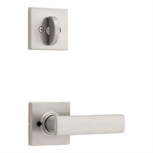 Kwikset Breton Handleset Trim with Square Rose
