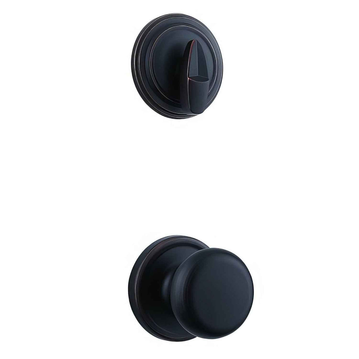 Kwikset 966H-15.UNIV Hancock Single Cylinder Interior Trim Pack Satin Nickel