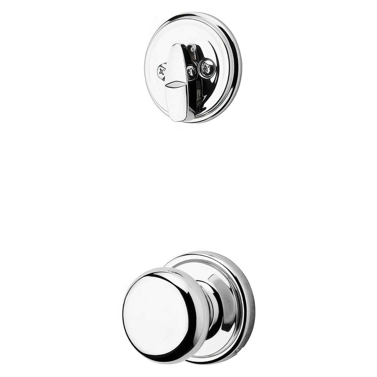 Kwikset 966H-3.UNIV Hancock Single Cylinder Interior Trim Pack Bright Brass