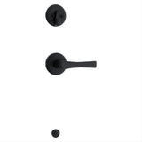 Kwikset 966KAL-514.UNIV Katella Handleset Trim Matte Black