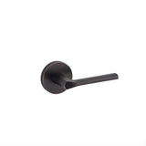 Kwikset 966LSLRDT-11P.UNIV Lisbon Handleset Trim with Round Rose Venetian Bronze