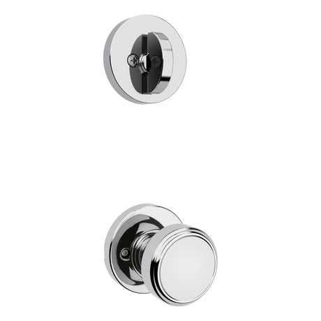 Kwikset 966MNKRDT-26.UNIV Maven Handleset Trim with Round Rose Bright Chrome