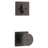 Kwikset 966PSKSQT-11P.UNIV Pismo Handleset Trim with Square Rose Venetian Bronze