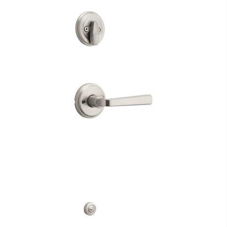 Kwikset 966TDL-15.UNIV Trafford Handleset Trim Satin Nickel