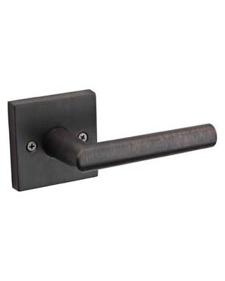 Kwikset 967MILSQT-11PSV1 Milan Double Cylinder Interior Pack with Square Rosette Venetian Bronze