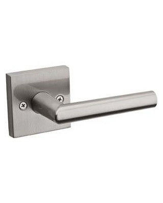Kwikset 967MILSQT-15SV1 Milan Double Cylinder Interior Pack with Square Rosette Satin Nickel