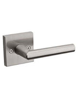 Kwikset 967MILSQT-15SV1 Milan Double Cylinder Interior Pack with Square Rosette Satin Nickel