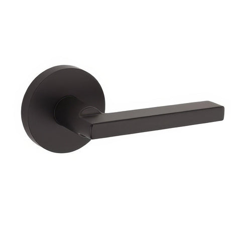 Kwikset 968HFLRDT-514 Halifax Dummy Interior Pack with Round Rosette Matte Black