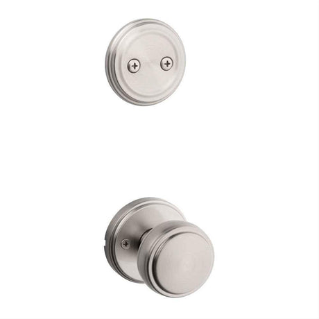 Kwikset 968SOK-15 Sora Handleset Trim with Round Rose Satin Nickel