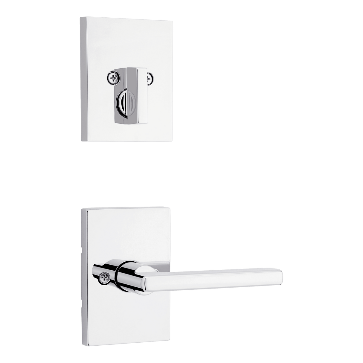 Kwikset 971HFLRCT-26 Halifax Handleset Trim Bright Chrome