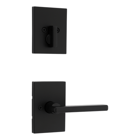 Kwikset 971HFLRCT-514 Halifax Handleset Trim Matte Black