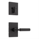 Kwikset 971MALRCT-514 Contemporary Handleset Trim Matte Black