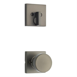 Kwikset 971PSKSQT Pismo Handleset Trim with Square Rose