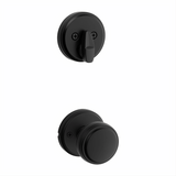 Kwikset 971SOK-514 Sora Handleset Trim with Round Rose Matte Black