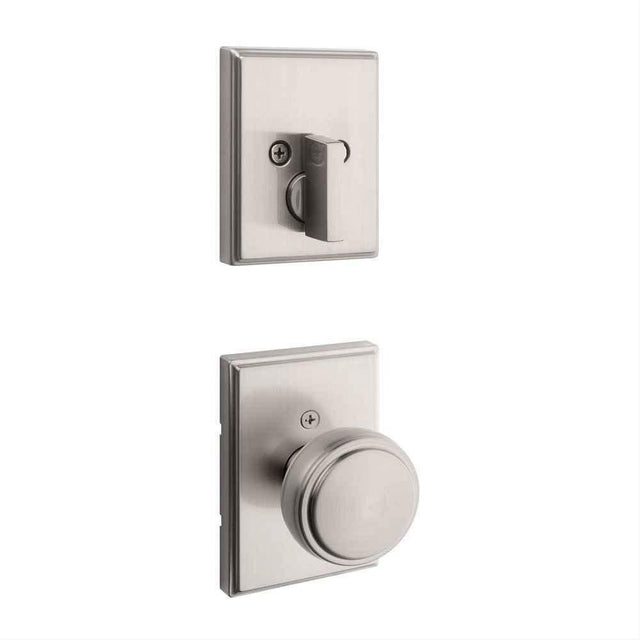 Kwikset 971SOKTRCT-15 Sora Handleset Trim Satin Nickel