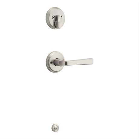 Kwikset 971TDL-15 Trafford Handleset Trim Satin Nickel