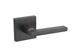 Kwikset 973HFLSQT-11P Halifax Handleset Trim with Square Rose Venetian Bronze