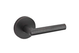 Kwikset 973MILRDT-11P Milan Handleset Trim with Round Rose Venetian Bronze