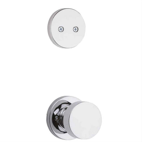 Kwikset 973PSKRDT-26 Pismo Handleset Trim with Round Rose Bright Chrome