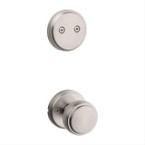 Kwikset 973SOK-15 Sora Handleset Trim with Round Rose Satin Nickel