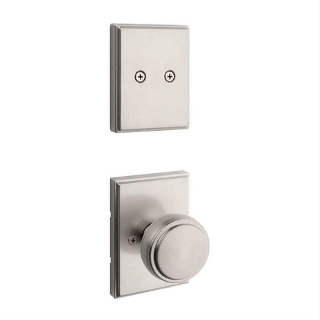 Kwikset 973SOKTRCT-15 Sora Handleset Trim Satin Nickel
