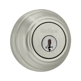 Kwikset 980-15S.STRKP Single Cylinder Deadbolt Satin Nickel