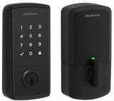 Kwikset 9800WIFITHRDTSCRS2-514S Halo Select Contemporary S2 Touchscreen Deadbolt with WiFi, Thread and SmartKey Matte Black