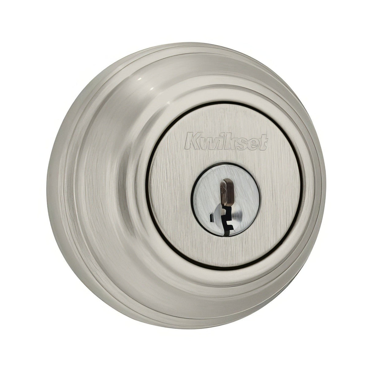 Kwikset 982-15S.DS 982S-S Single Cylinder UL Rated Deadbolt Satin Nickel
