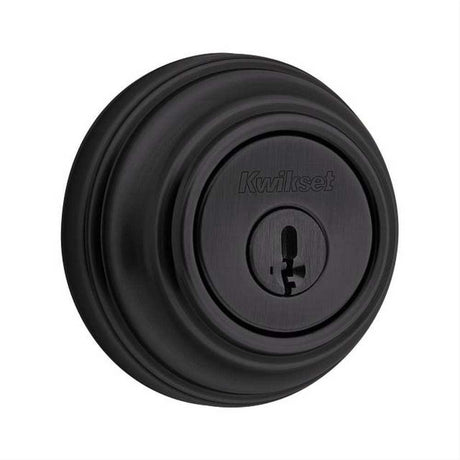 Kwikset 985-L03SV1 Double Cylinder Deadbolt Lifetime Polished Brass