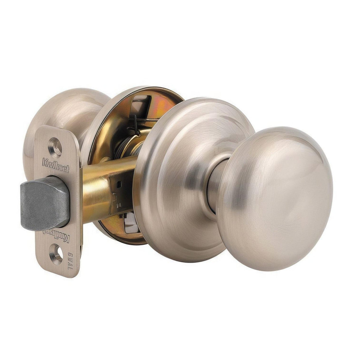 Kwikset CP720J-15 720J Juno Passage Door Knob Satin Nickel