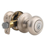Kwikset CP740J-501S 740J-S Juno Single Cylinder Keyed Entry Knob Rustic Bronze