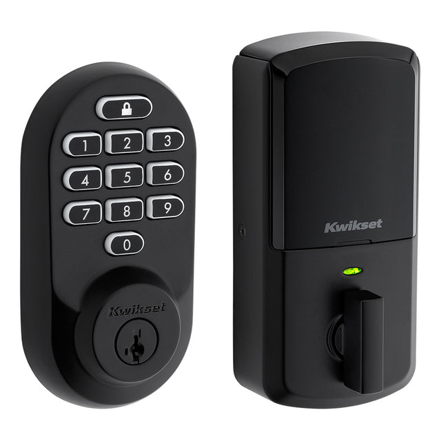 Kwikset Halo Wi-Fi Enabled Smart Lock Electronic Door Lock with SmartKey in Venetian Bronze
