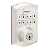 Kwikset HC620TRLZW700LR-15S Traditional Home Connect Keypad Connected Smart Lock Deadbolt with Z-Wave 700 Long Range and SmartKey with RCALFD Latch and RCS Strike Satin Nickel