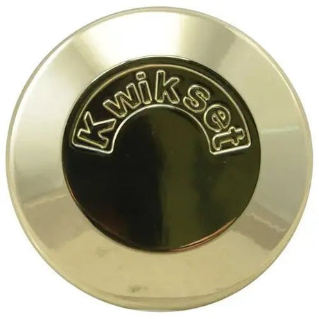 Kwikset Retrofit Kit For Deadbolt in Bright Brass