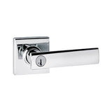 Kwikset 740VDL-26S polished chrome keyed entry lever
