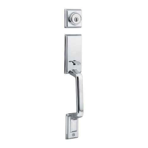 Kwikset 801SN-LIP double cylinder handleset