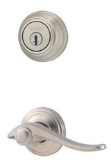 Kwikset 967AVLLH-502S rustic pewter interior pack double cylinder