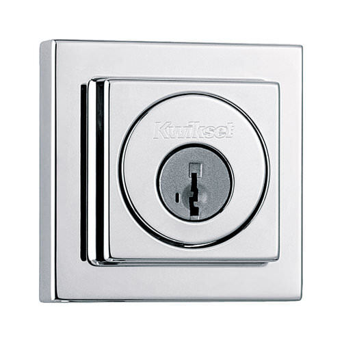 Kwikset 994SQT-15S satin nickel double cylinder deadbolt