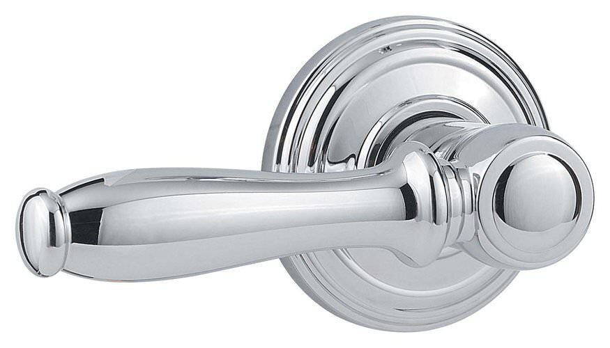 Kwikset 720ADL-26 polished chrome passage door lever