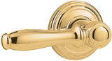Kwikset 720ADL-501 rustic bronze passage door lever