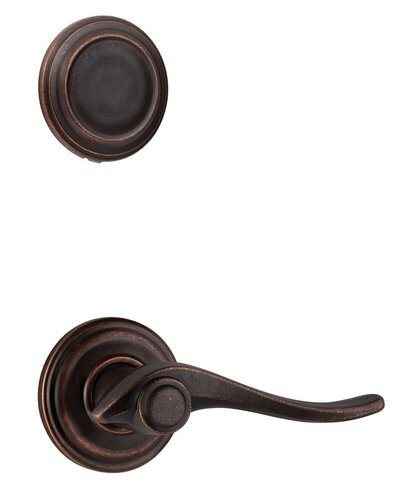 Kwikset 968AVLLH-514V1 iron black interior pack single dummy