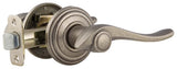 Kwikset 720AVL-514 iron black passage door lever